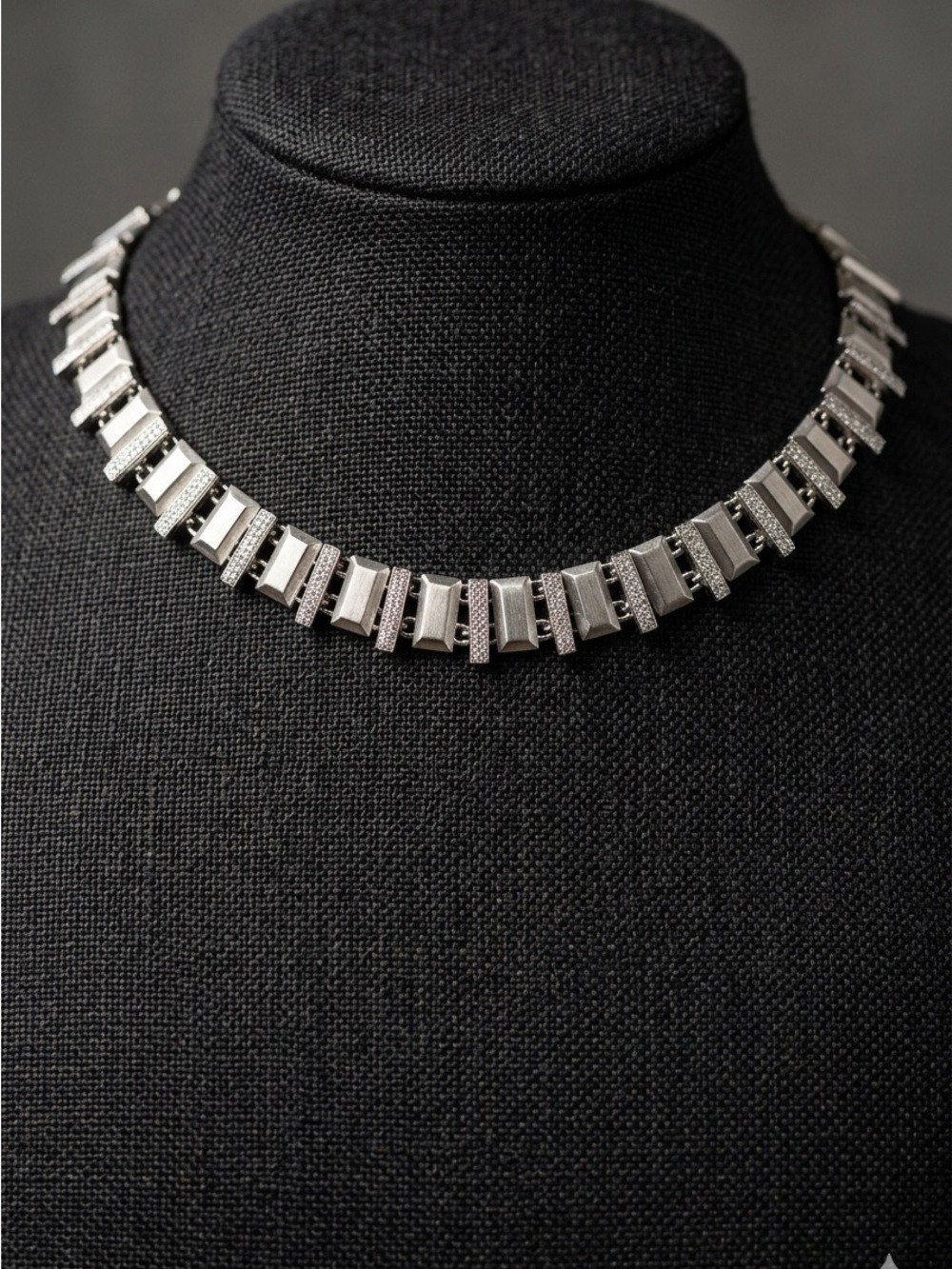 Kendra Scott Harper Adjustable in Hematite and Rhinestones 1932